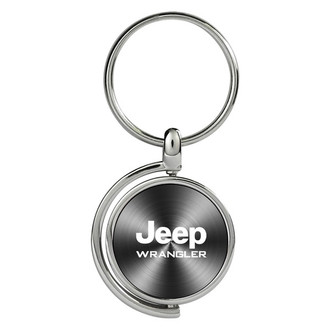 Autogold® - Wrangler Black Spinner Key Chain