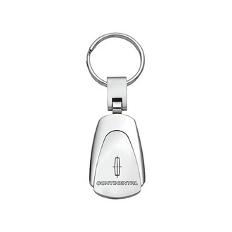 Autogold® - Continental Chrome Teardrop Key Chain
