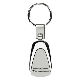 Autogold® - Thunderbird Chrome Teardrop Key Chain
