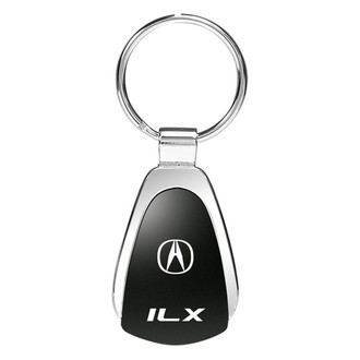 Autogold® - ILX Black Teardrop Key Chain