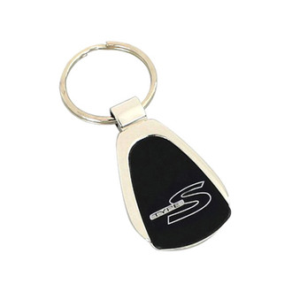 Autogold® - Type S Black Teardrop Key Chain