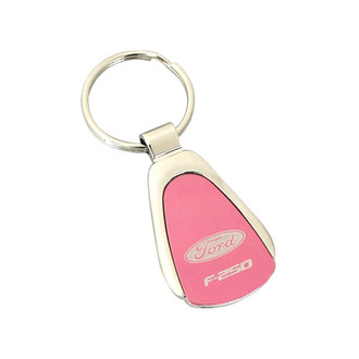 Autogold® - F-250 Pink Teardrop Key Chain