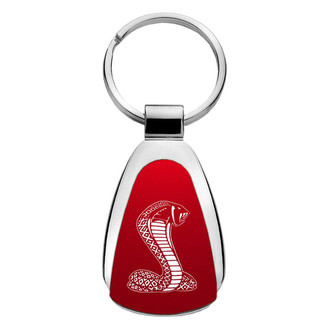 Autogold® - Cobra Red Teardrop Key Chain