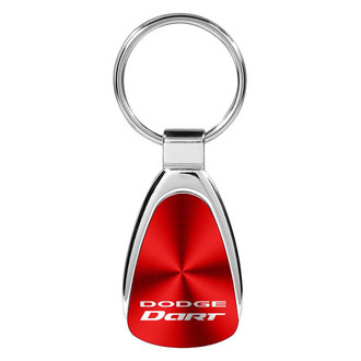 Autogold® - Dart Red Teardrop Key Chain
