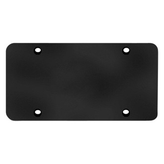 Autogold® - Black Blank Plate