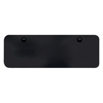 Autogold® - Black Mini Size Blank Plate