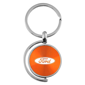 Autogold® - Ford Orange Spinner Key Chain