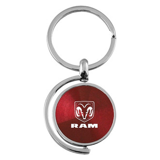 Autogold® - Ram Burgundy Spinner Key Chain