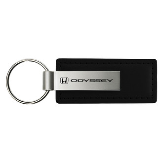 Autogold® - Odyssey Black Leather Key Chain