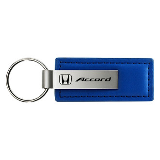 Autogold® - Accord Blue Leather Key Chain