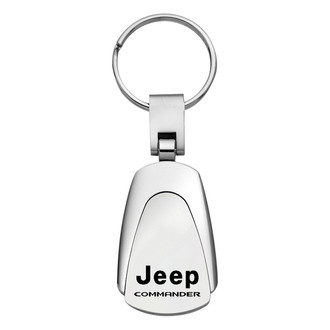 Autogold® - Commander Chrome Teardrop Key Chain
