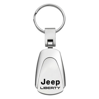 Autogold® - Liberty Chrome Teardrop Key Chain