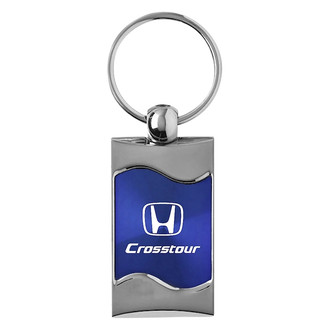 Autogold® - Crosstour Blue Rectangular Wave Key Chain