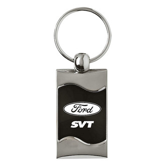 Autogold® - SVT Black Rectangular Wave Key Chain
