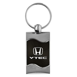 Autogold® - VTEC Black Rectangular Wave Key Chain