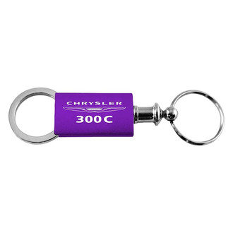 Autogold® - Chrysler 300C Purple Anodized Aluminum Valet Key Chain