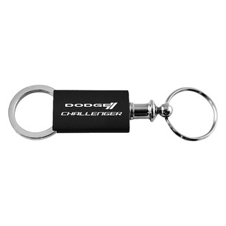 Autogold® - Challenger Black Anodized Aluminum Valet Key Chain