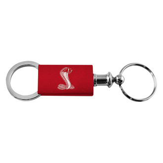 Autogold® - Cobra Red Anodized Aluminum Valet Key Chain