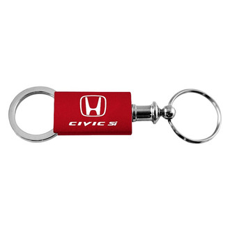 Autogold® - Civic SI Red Anodized Aluminum Valet Key Chain