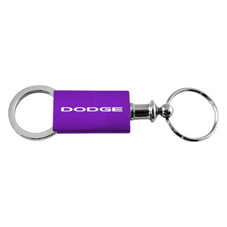 Autogold® - Dodge Purple Anodized Aluminum Valet Key Chain