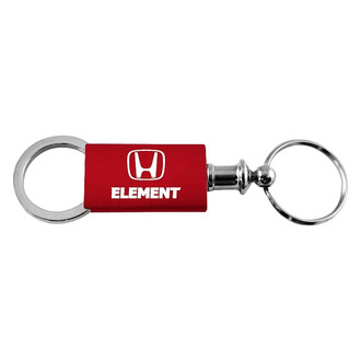 Autogold® - Element Red Anodized Aluminum Valet Key Chain
