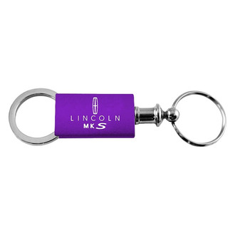 Autogold® - MKS Purple Anodized Aluminum Valet Key Chain