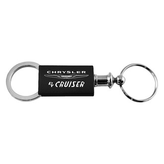 Autogold® - PT Cruiser Black Anodized Aluminum Valet Key Chain