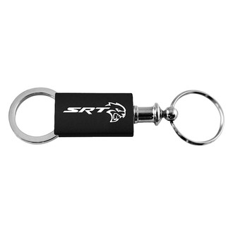 Autogold® - SRT Hellcat Black Anodized Aluminum Valet Key Chain