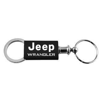 Autogold® - Wrangler Black Anodized Aluminum Valet Key Chain