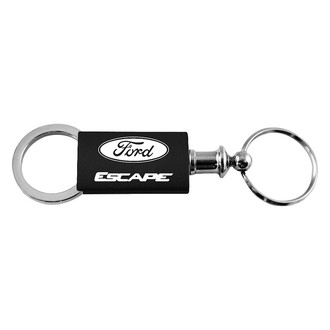 Autogold® - Escape Black Anodized Aluminum Valet Key Chain