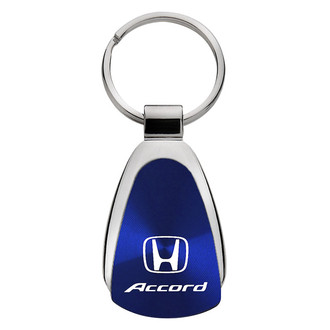 Autogold® - Accord Blue Teardrop Key Chain