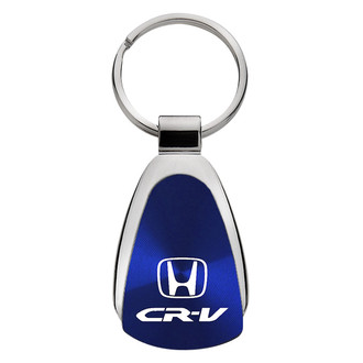 Autogold® - CR-V Blue Teardrop Key Chain