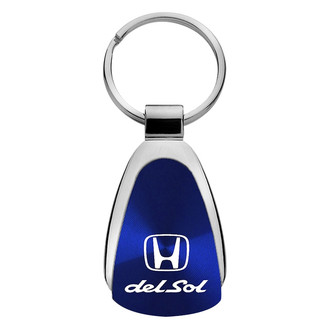 Autogold® - Del Sol Blue Teardrop Key Chain