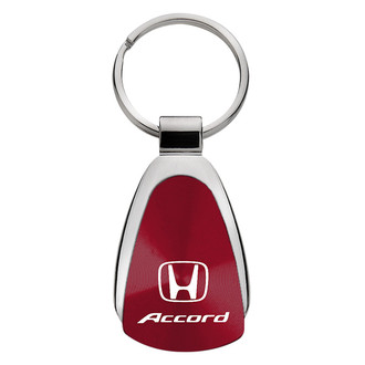Autogold® - Accord Burgundy Teardrop Key Chain