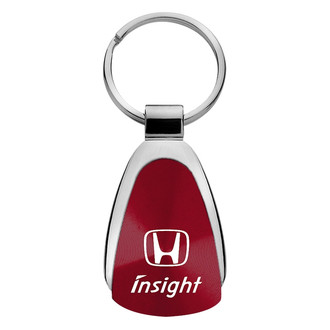 Autogold® - Insight Burgundy Teardrop Key Chain