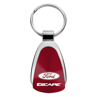 Autogold® - Escape Burgandy Teardrop Key Chain