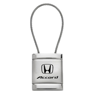 Autogold® - Accord Satin-Chrome Cable Key Chain