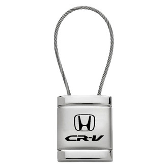 Autogold® - CR-V Satin-Chrome Cable Key Chain