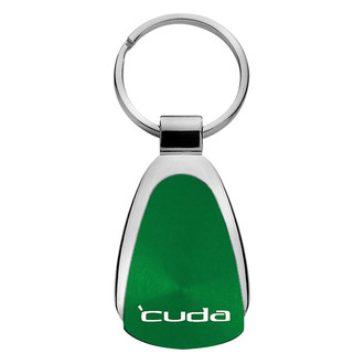 Autogold® - Cuda Green Teardrop Key Chain