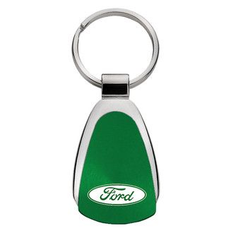 Autogold® - Ford Green Teardrop Key Chain