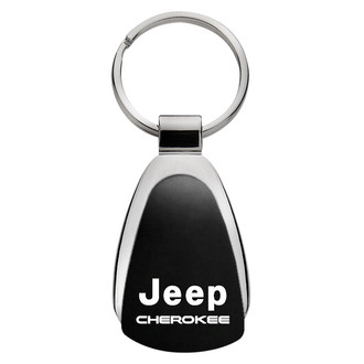 Autogold® - Cherokee Black Teardrop Key Chain