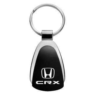 Autogold® - CRX Black Teardrop Key Chain