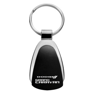 Autogold® - Grand Caravan Black Teardrop Key Chain