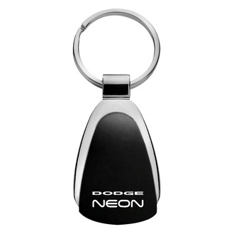 Autogold® - Neon Black Teardrop Key Chain