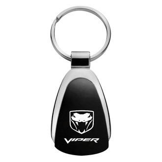 Autogold® - Viper Black Teardrop Key Chain (Fangs)