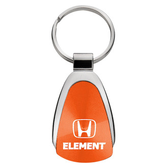 Autogold® - Element Orange Teardrop Key Chain