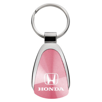 Autogold® - Honda Pink Teardrop Key Chain