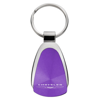 Autogold® - Chrysler Purple Teardrop Key Chain