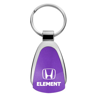 Autogold® - Element Purple Teardrop Key Chain