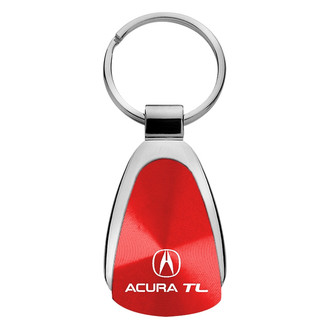 Autogold® - TL Red Teardrop Key Chain